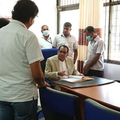 දකුණු පළාත් ආණ්ඩුකාරතුමාගේ හිත්තැටිය ධර්මරාජ සංචාරය