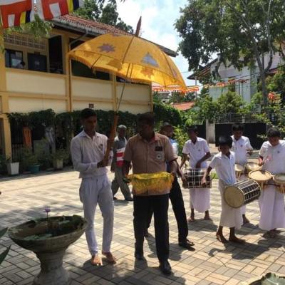 විද්‍යාලීය 95 වන සංවත්සරය නිමිත්තෙන් සඟසතු මහා දනයමය පුණ්‍යකර්මය